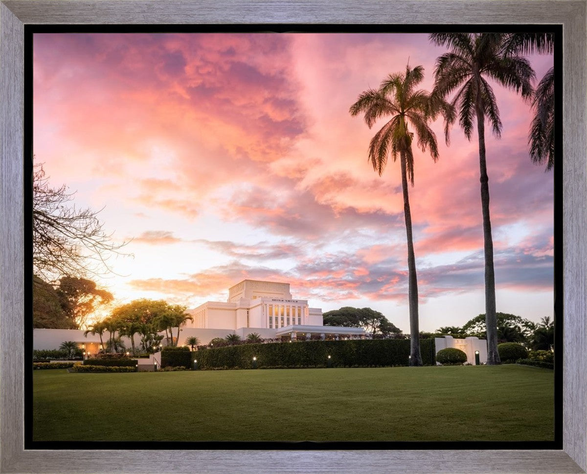 Laie Sunset Panorama