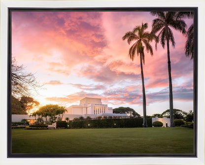 Laie Sunset Panorama