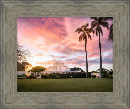 Laie Sunset Panorama