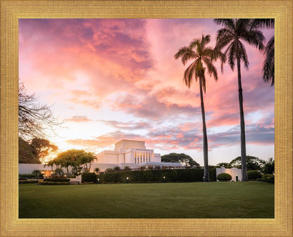 Laie Sunset Panorama
