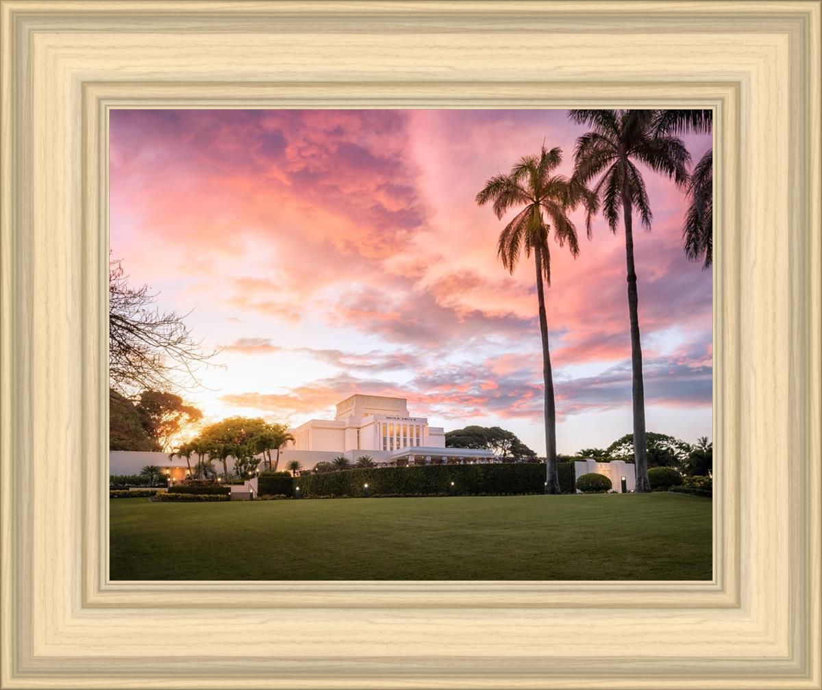 Laie Sunset Panorama