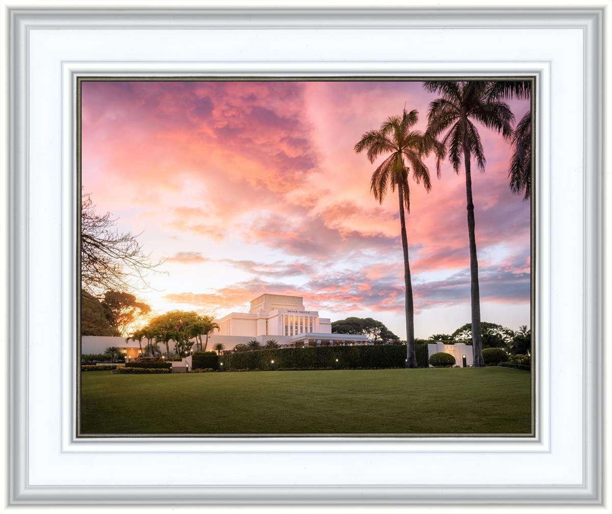Laie Sunset Panorama
