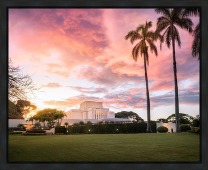 Laie Sunset Panorama