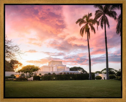 Laie Sunset Panorama