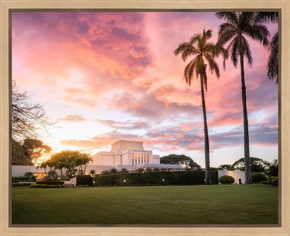 Laie Sunset Panorama