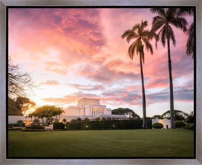 Laie Sunset Panorama