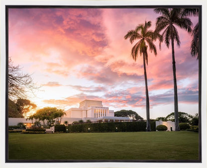 Laie Sunset Panorama