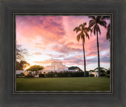 Laie Sunset Panorama