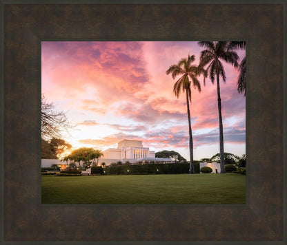 Laie Sunset Panorama