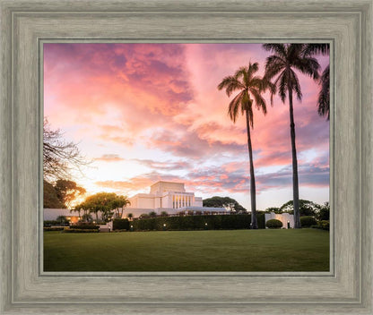 Laie Sunset Panorama