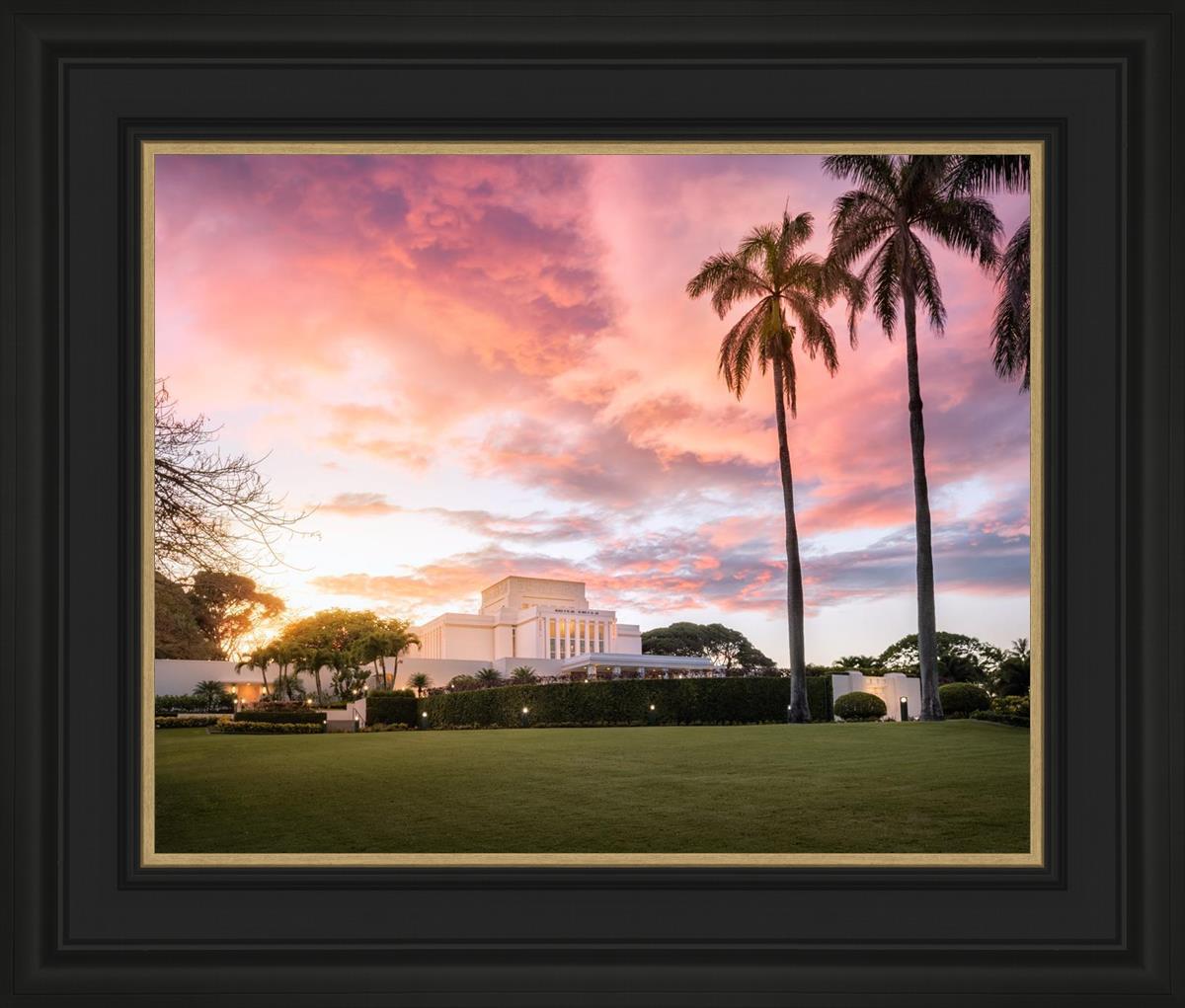 Laie Sunset Panorama