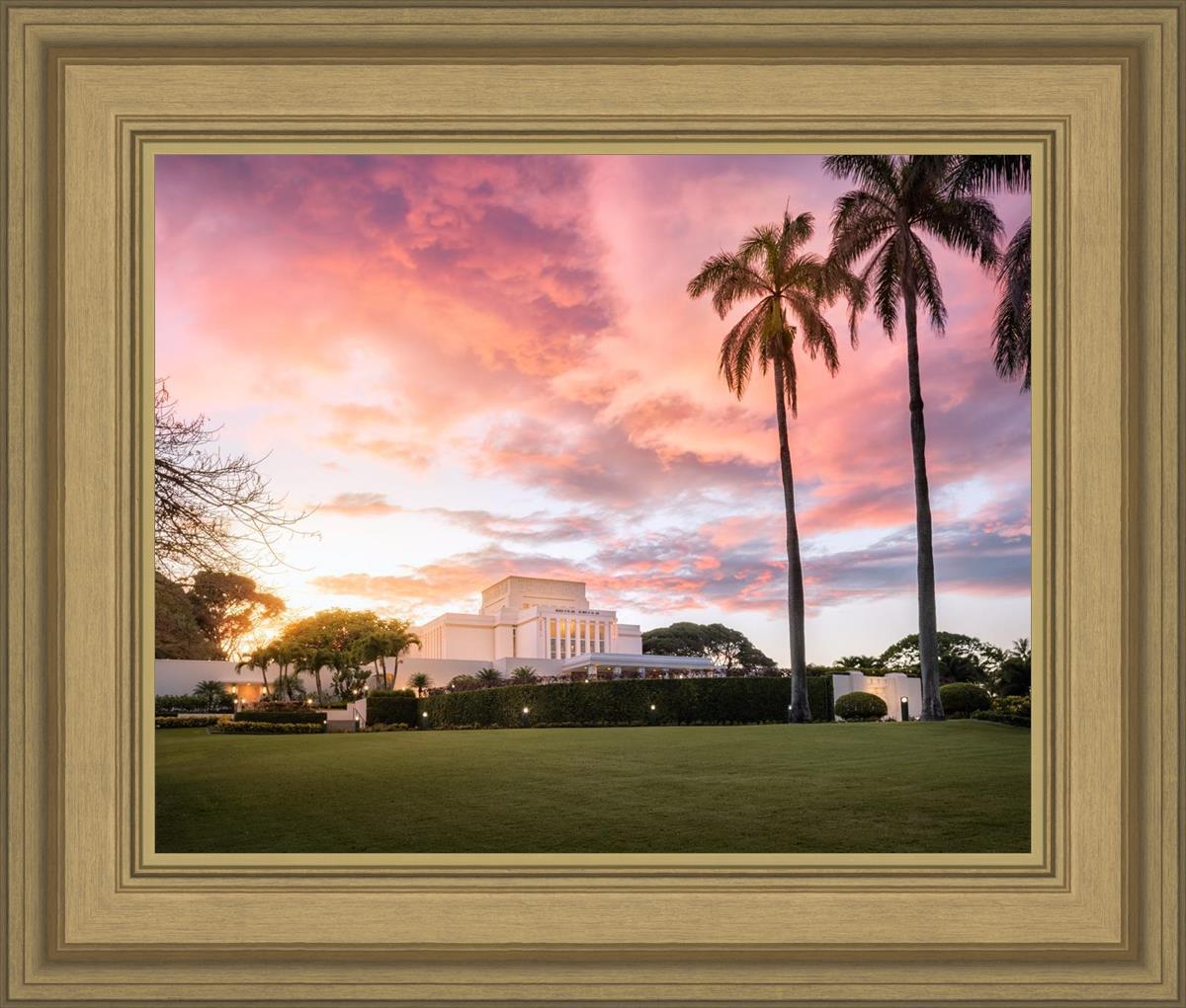 Laie Sunset Panorama
