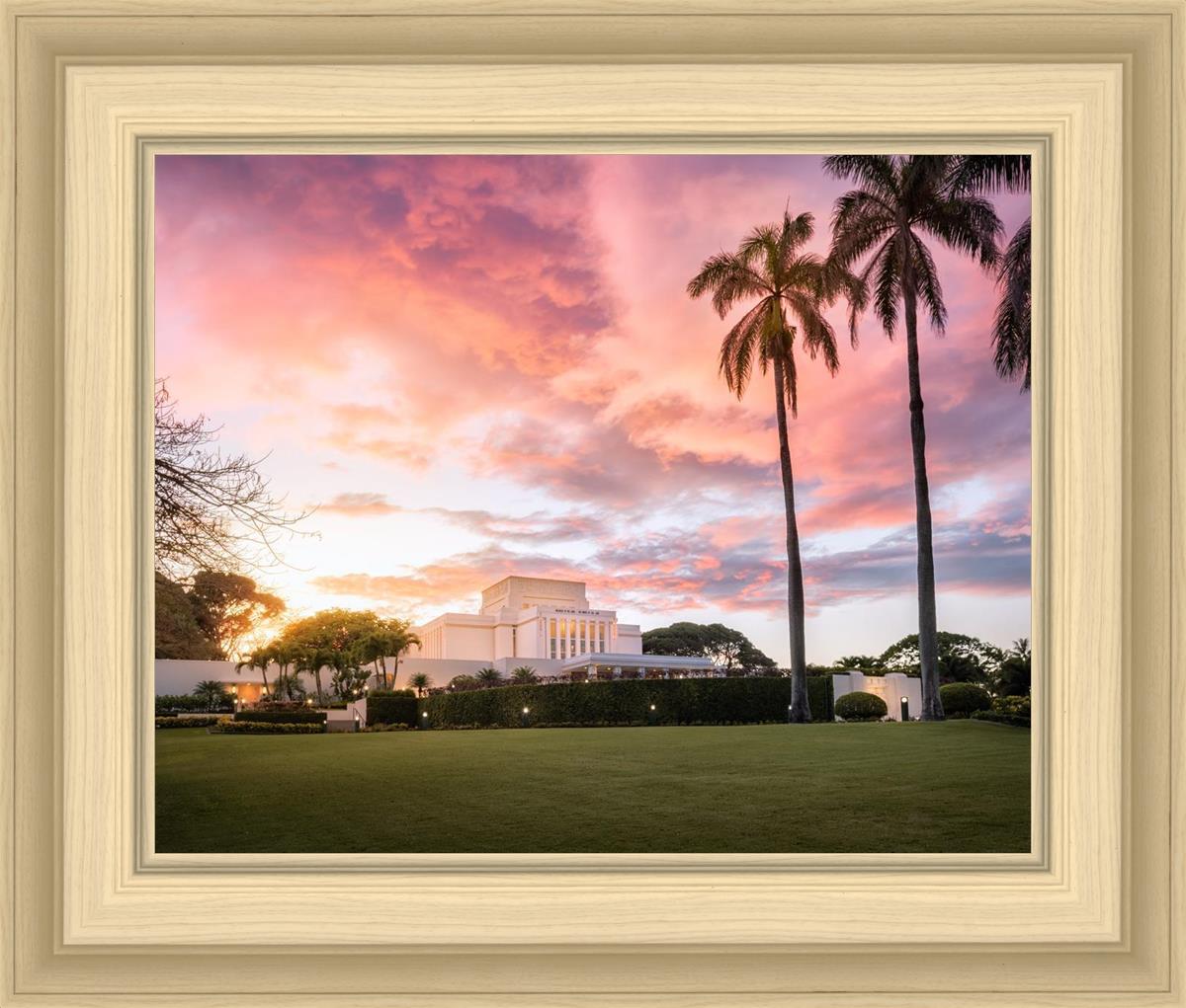 Laie Sunset Panorama