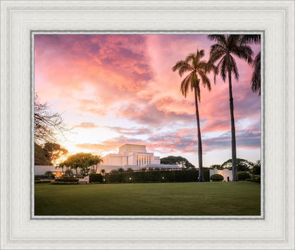 Laie Sunset Panorama