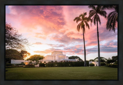 Laie Sunset Panorama