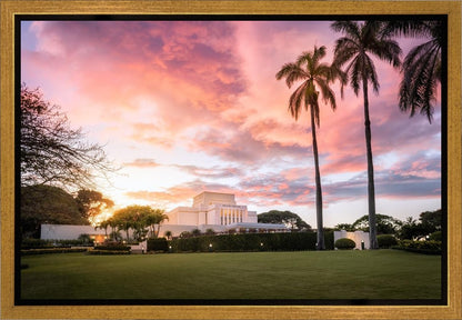 Laie Sunset Panorama