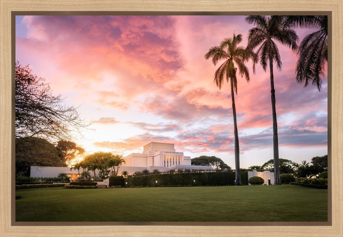 Laie Sunset Panorama