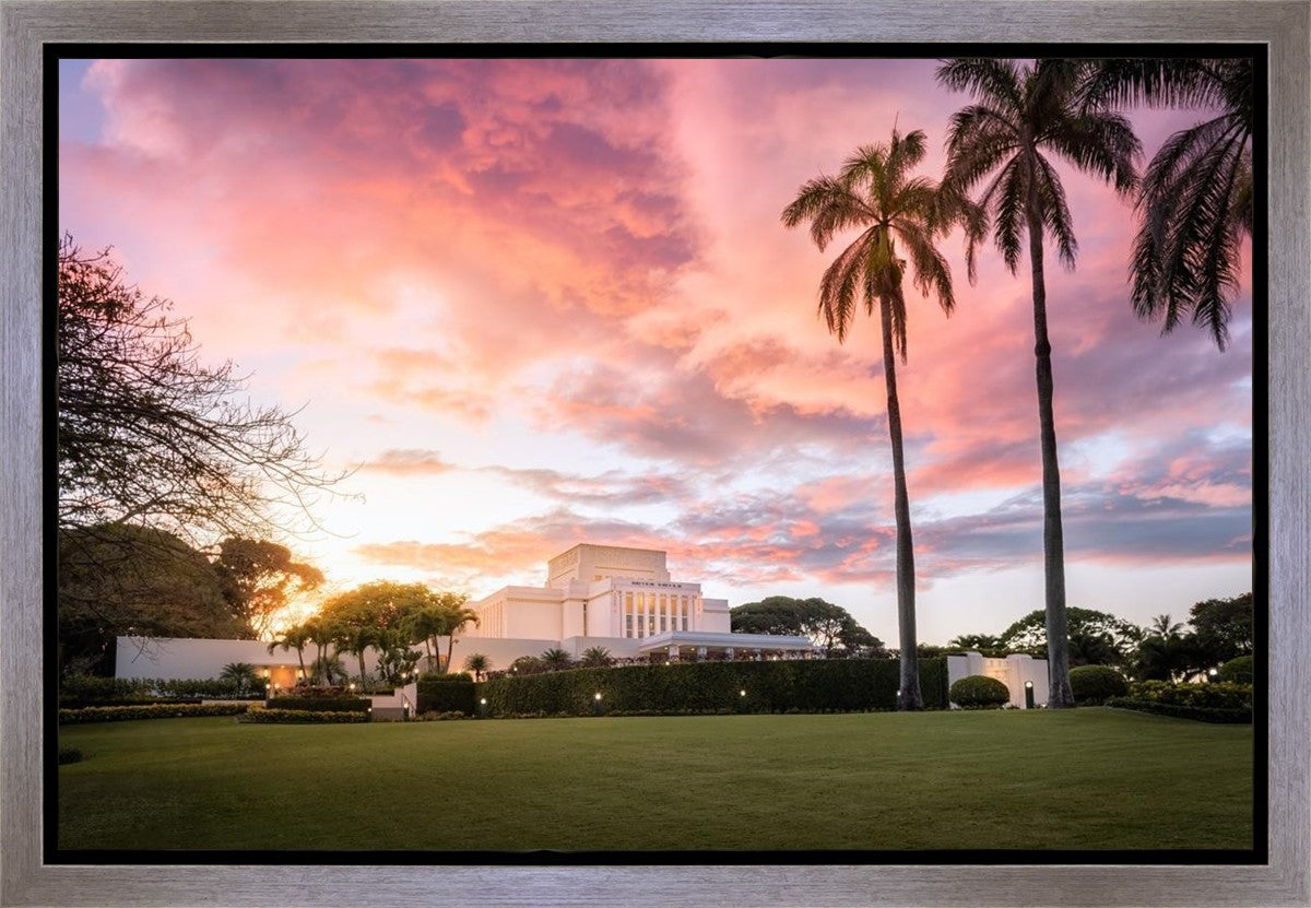 Laie Sunset Panorama
