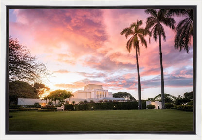 Laie Sunset Panorama