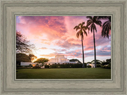 Laie Sunset Panorama