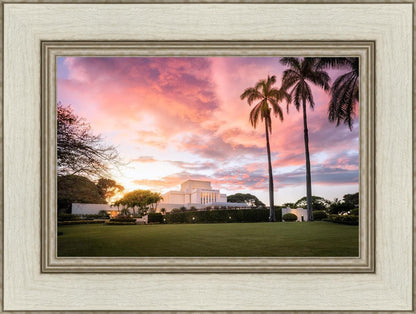 Laie Sunset Panorama