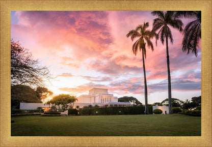 Laie Sunset Panorama