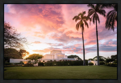 Laie Sunset Panorama