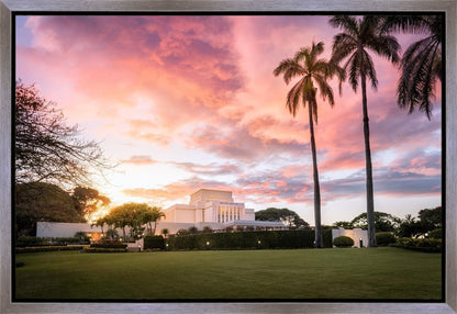 Laie Sunset Panorama