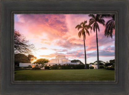 Laie Sunset Panorama