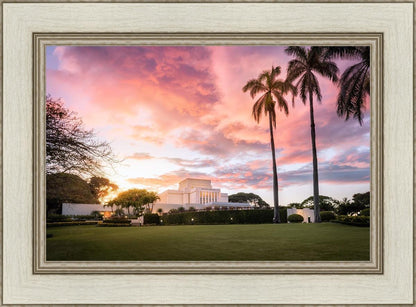 Laie Sunset Panorama