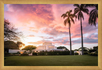 Laie Sunset Panorama