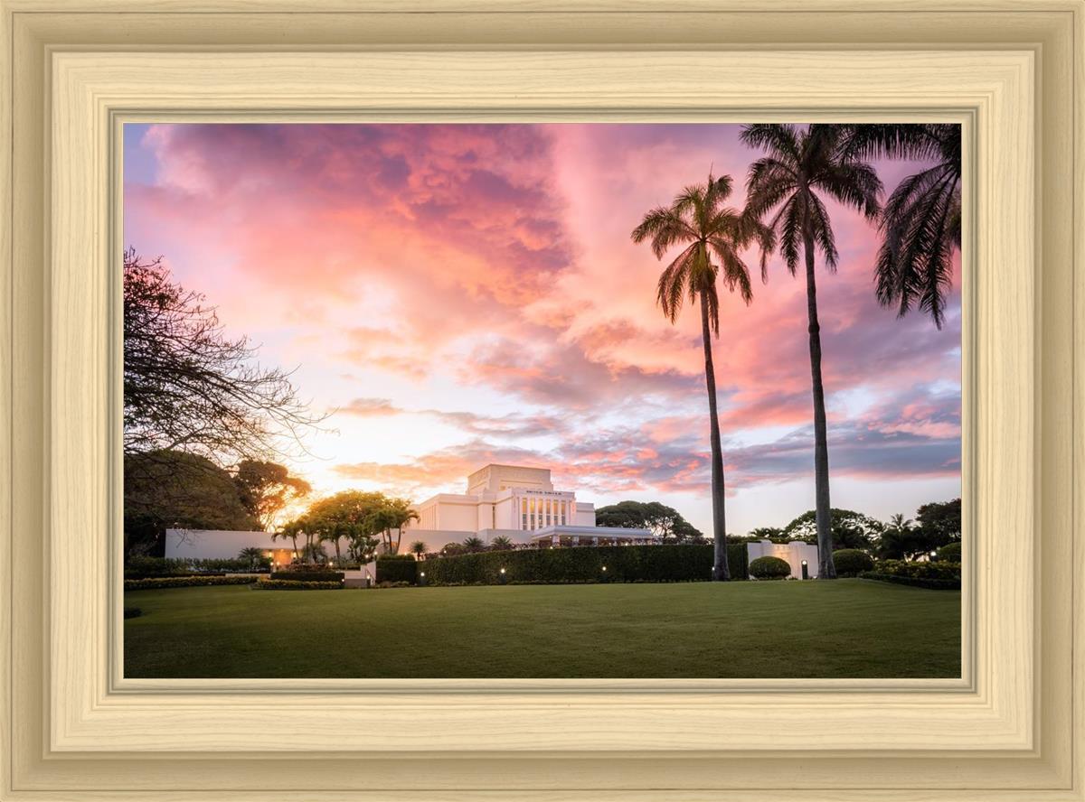 Laie Sunset Panorama
