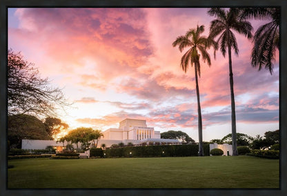 Laie Sunset Panorama