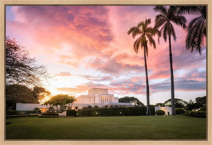 Laie Sunset Panorama