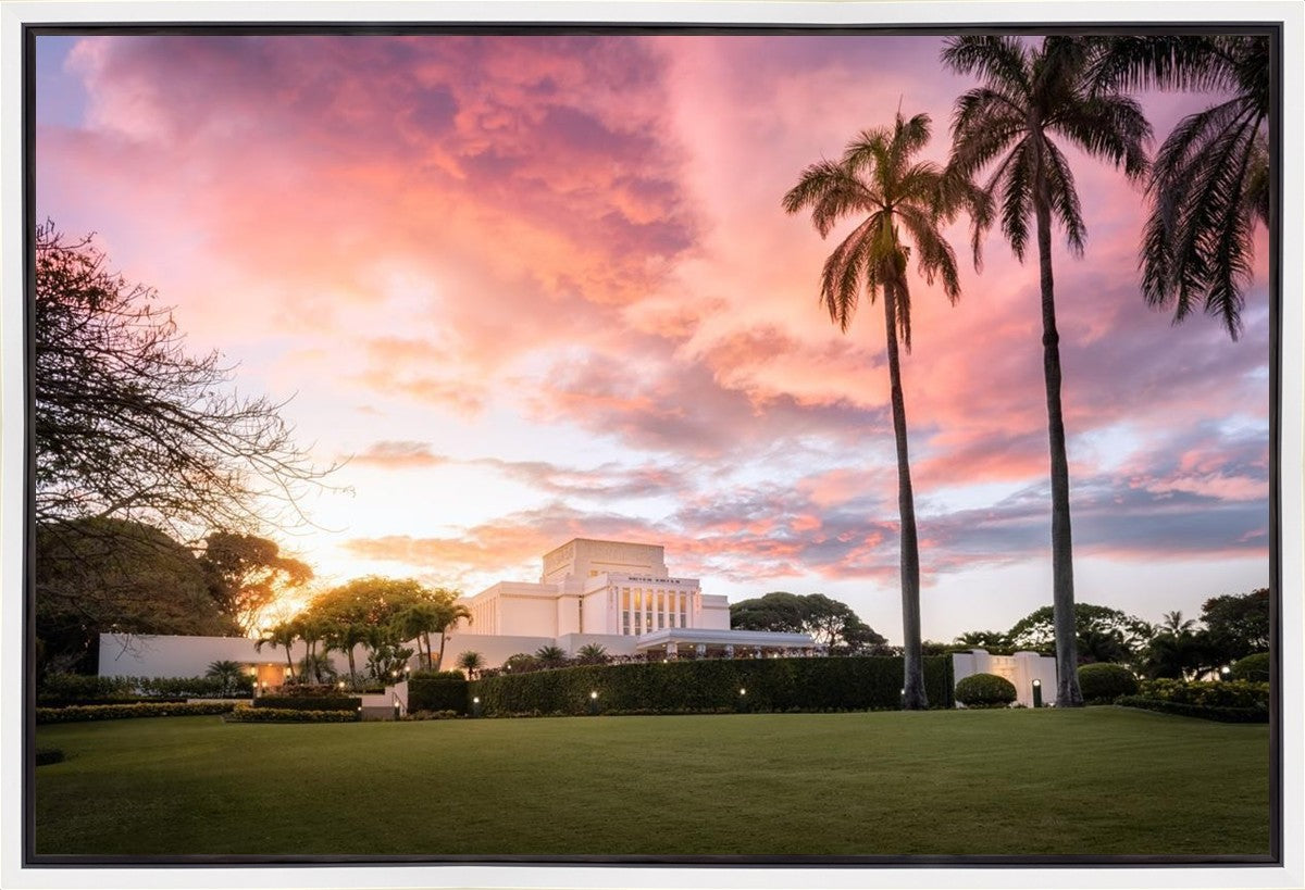Laie Sunset Panorama