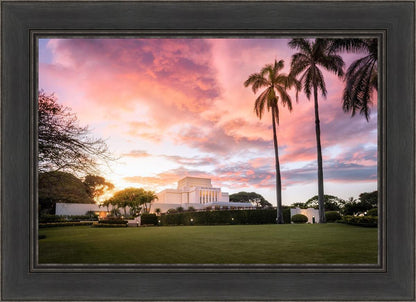 Laie Sunset Panorama