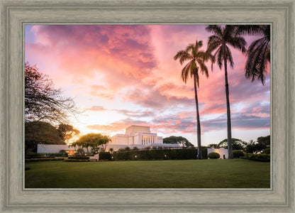 Laie Sunset Panorama