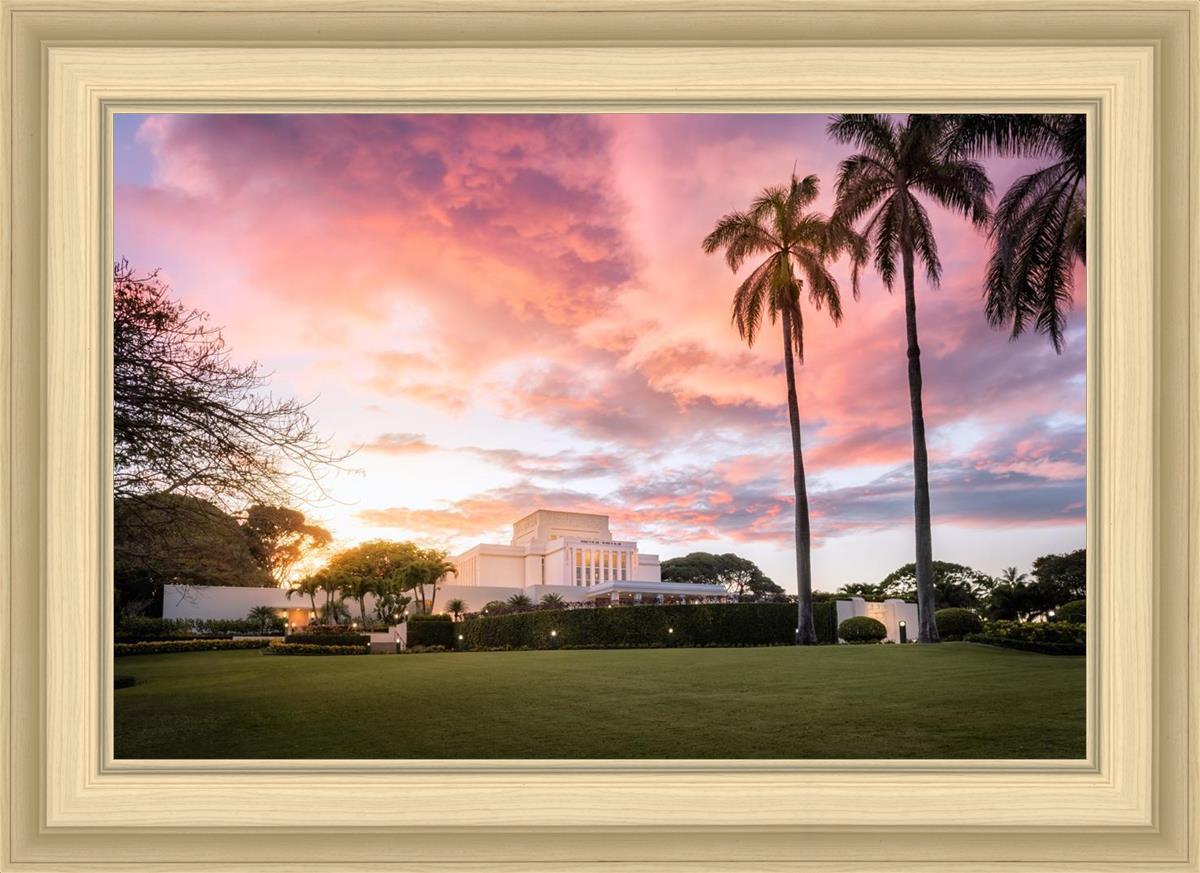 Laie Sunset Panorama