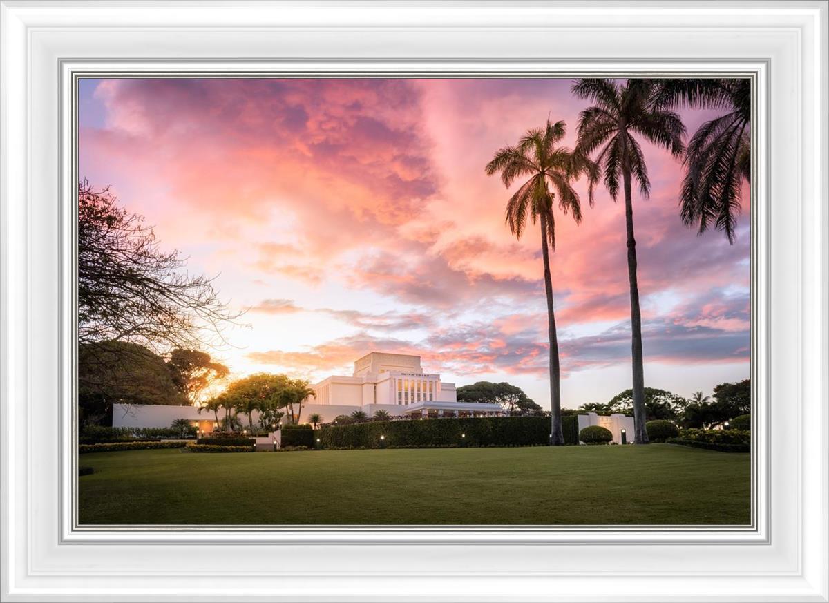 Laie Sunset Panorama
