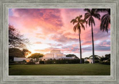 Laie Sunset Panorama