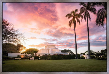 Laie Sunset Panorama
