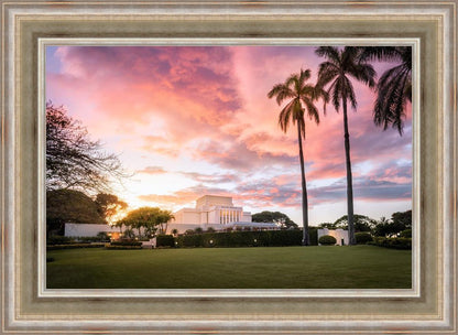 Laie Sunset Panorama