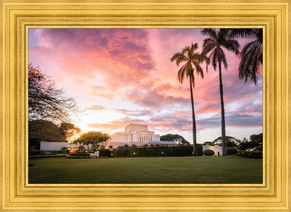 Laie Sunset Panorama