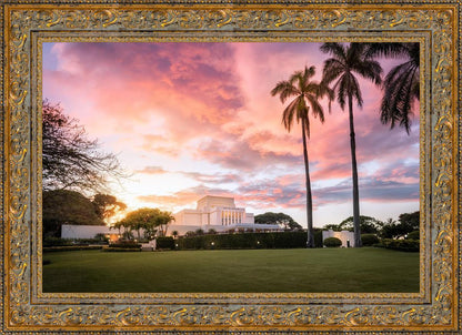 Laie Sunset Panorama