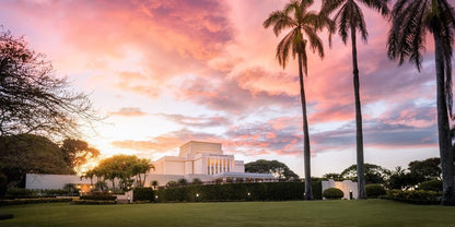 Laie Sunset Panorama