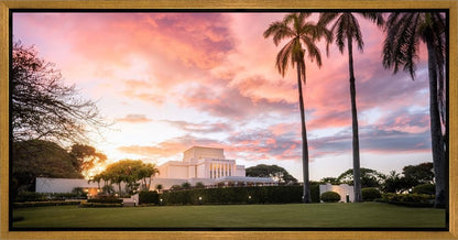 Laie Sunset Panorama