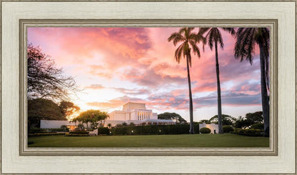 Laie Sunset Panorama