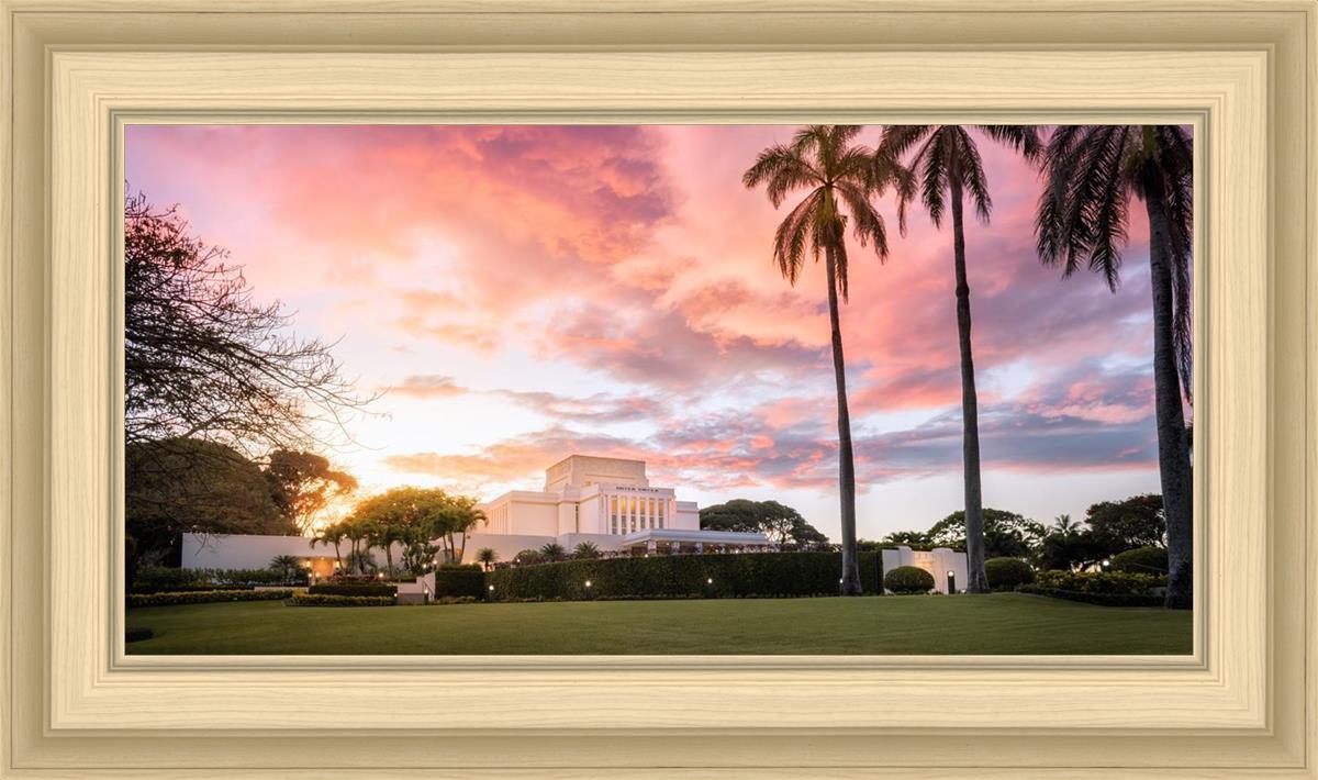 Laie Sunset Panorama