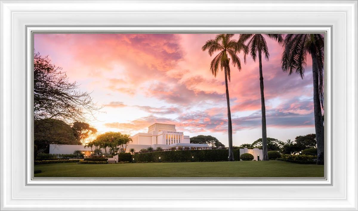 Laie Sunset Panorama