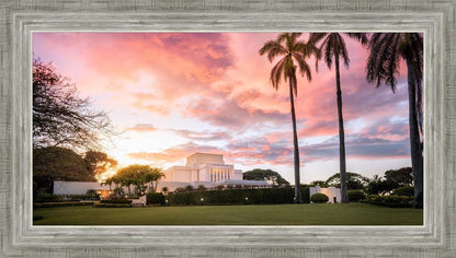 Laie Sunset Panorama